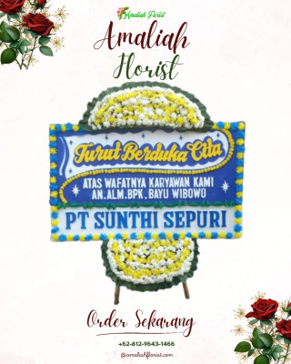 Papan Bunga Duka di Cikiwul